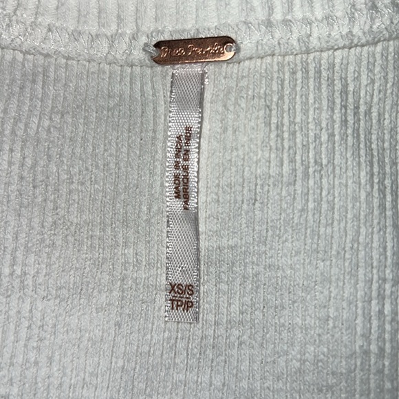 Free People Sunday Tunic Top in White New Without Tags Xs-XL - Picture 7 of 8